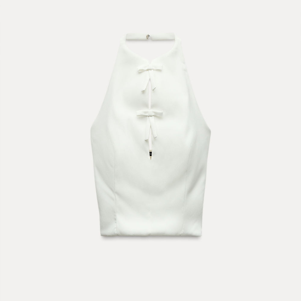 Moudda ZARA - Top Dos Nu à Lacets Qualité Stretch - Tunisie 2