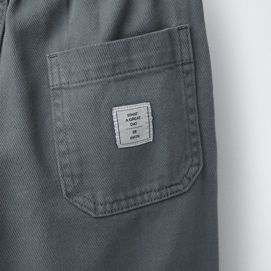 Moudda ZARA - Pantalon - Élastiques, Serge Fluide & Coton/Tencel - Tunisie 4