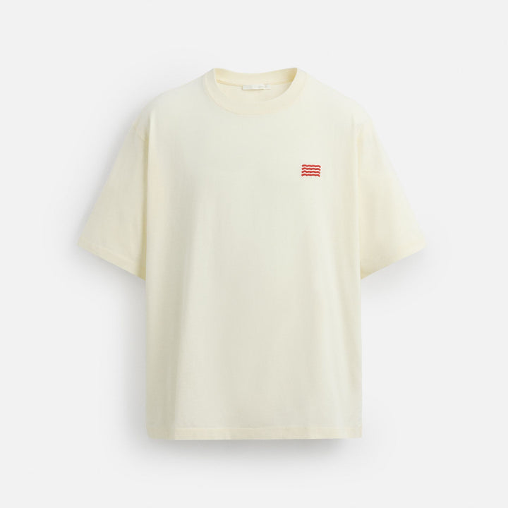 Moudda ZARA - T-Shirt - Imprimé Poitrine & Vagues - Tunisie 1