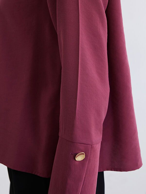 Moudda LC Waikiki - Chemise manches longues en tissu pour Femme - Tunisie 3