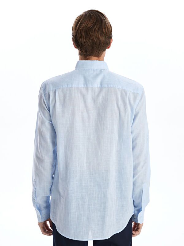 Moudda LC Waikiki - Chemise manches longues en tissu pour Homme - Tunisie 4