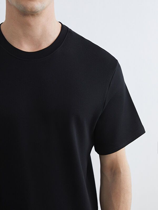 Moudda LC Waikiki - T-shirt basique col rond manches courtes en jersey pour Homme - Tunisie 3