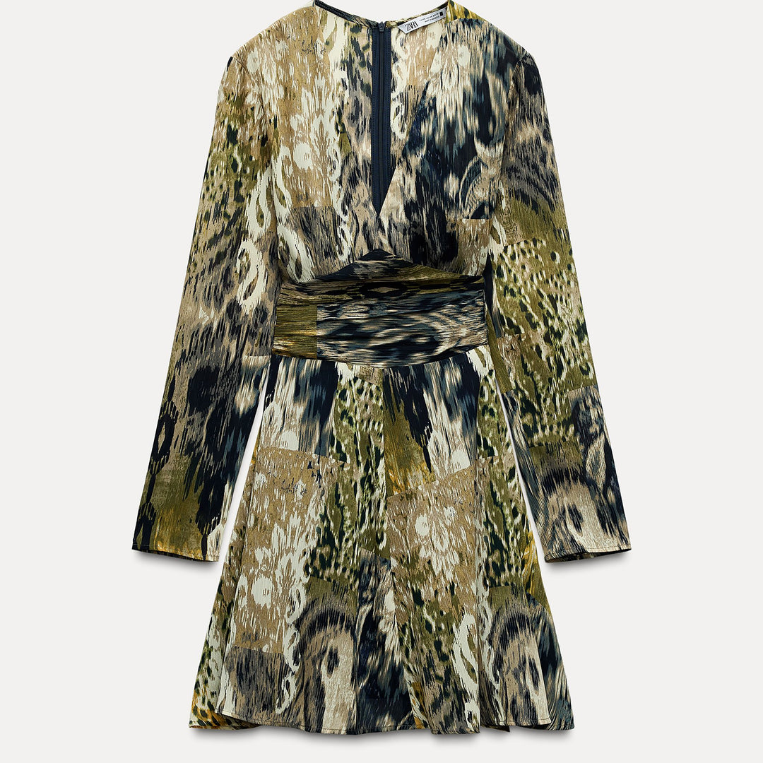 Moudda ZARA - Robe courte skater imprimée - Tunisie 2