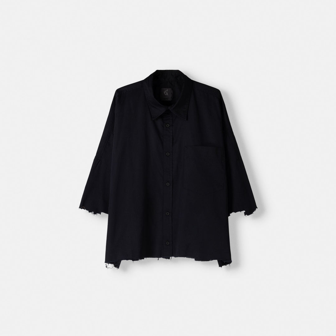 Moudda BERSHKA - Chemise boxy découpée laser - Tunisie 1