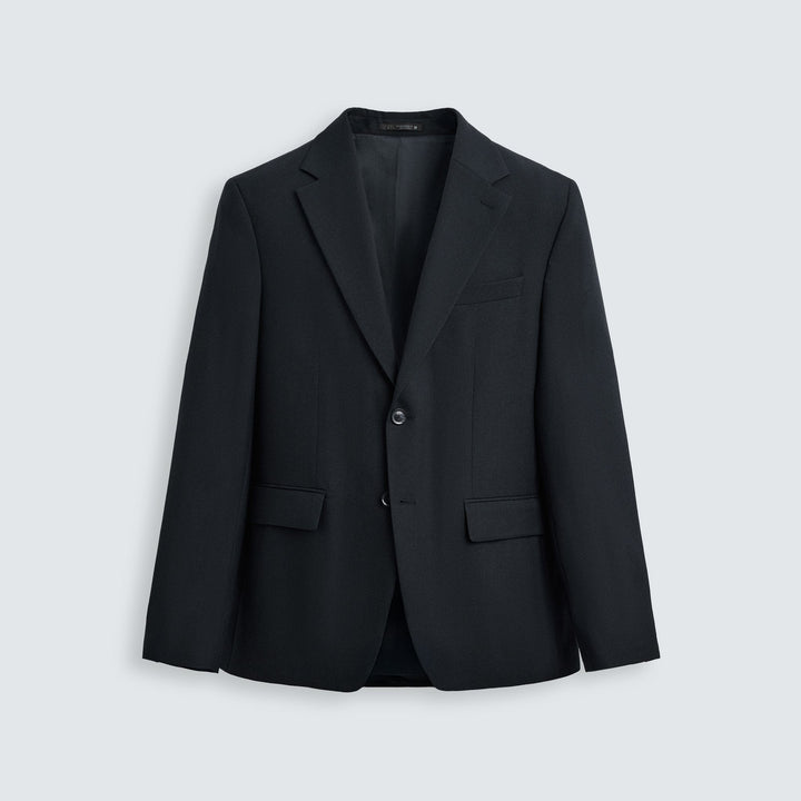 Moudda ZARA - Blazer - Twill & 50% Laine Bleu Marine - Tunisie 1