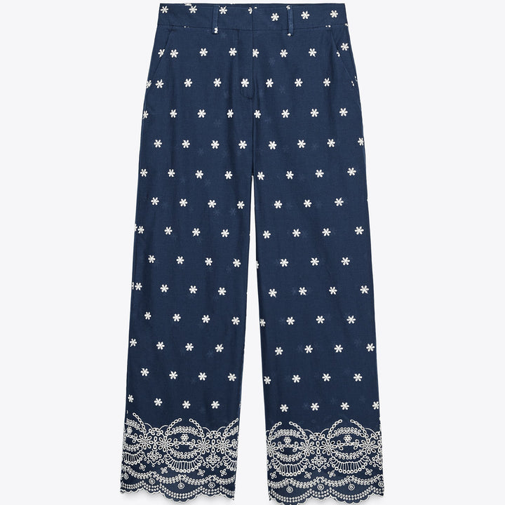 Moudda ZARA - Ensemble Pantalon Culotte - Broderie Suisse - Tunisie 1