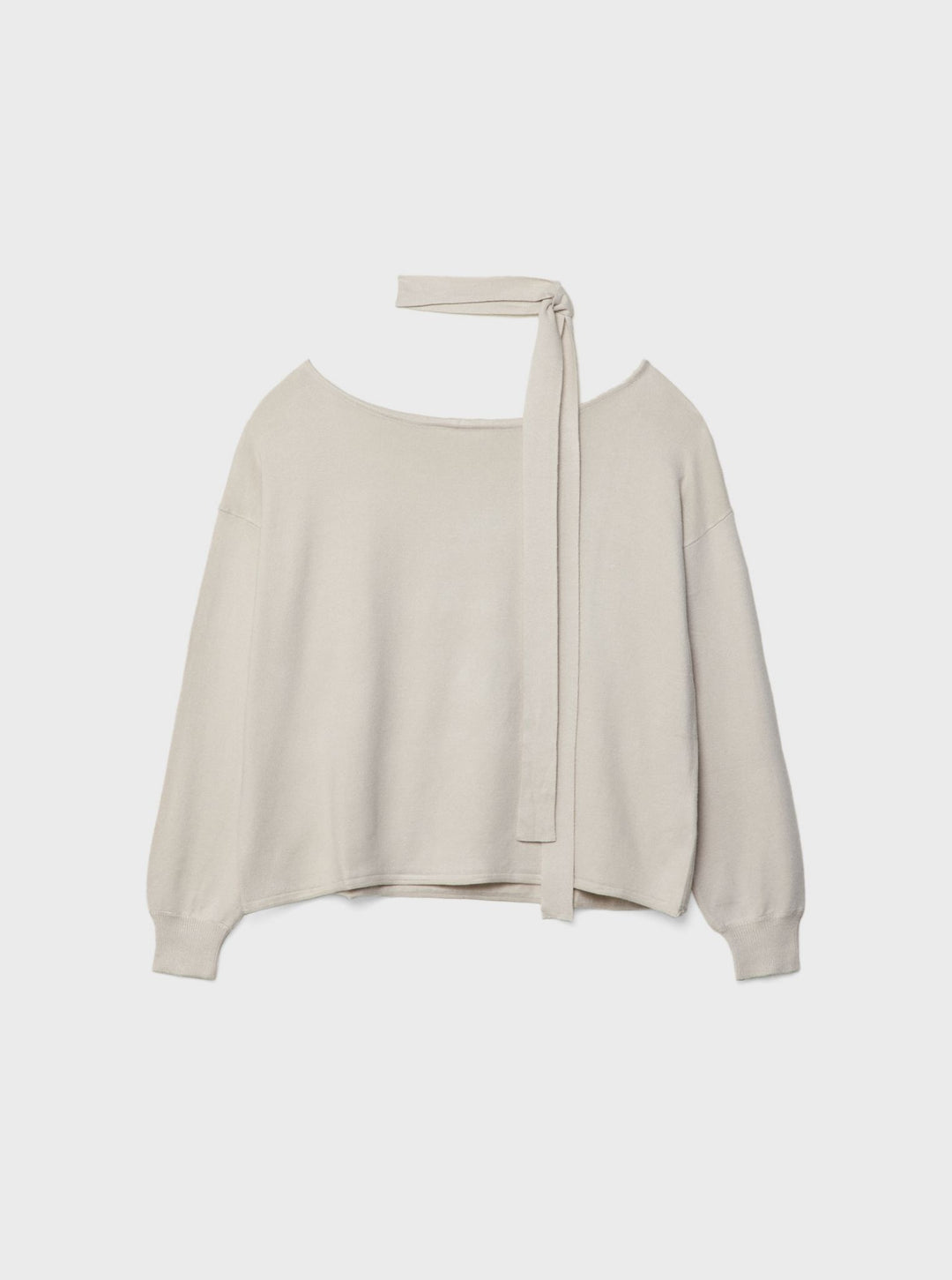 Moudda STRADIVARIUS - Pull en Maille Encolure Bateau avec Foulard - Tunisie 3