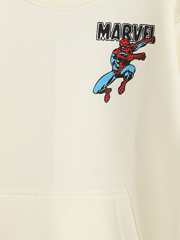 Moudda LC Waikiki - Sweatshirt en jersey sous licence Garçon Beige clair - Tunisie 4