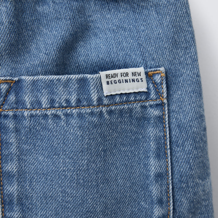 Moudda ZARA - Bermuda Denim Enfant - Élastiques & Cordon - Tunisie 4