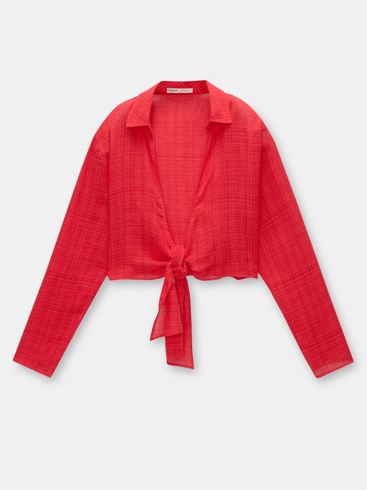 Moudda PULL & BEAR - Body Col Camisero Nœud - Tunisie 3
