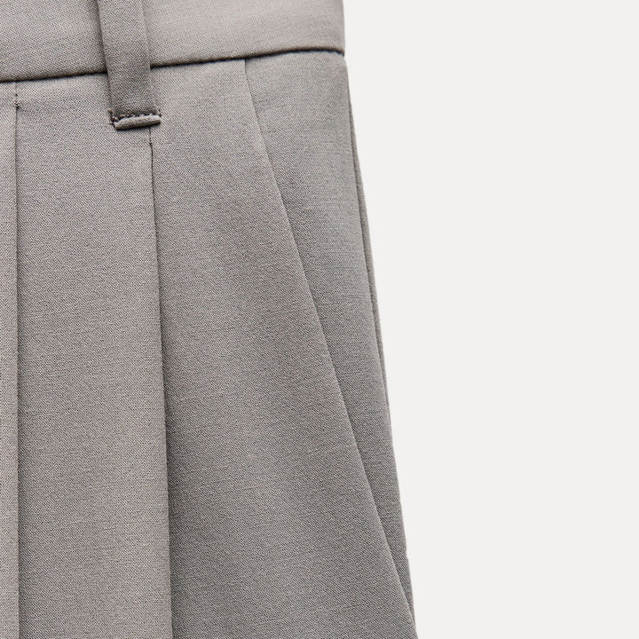 Moudda ZARA - Pantalon double pli passant bouton dos coordonné - Tunisie 4
