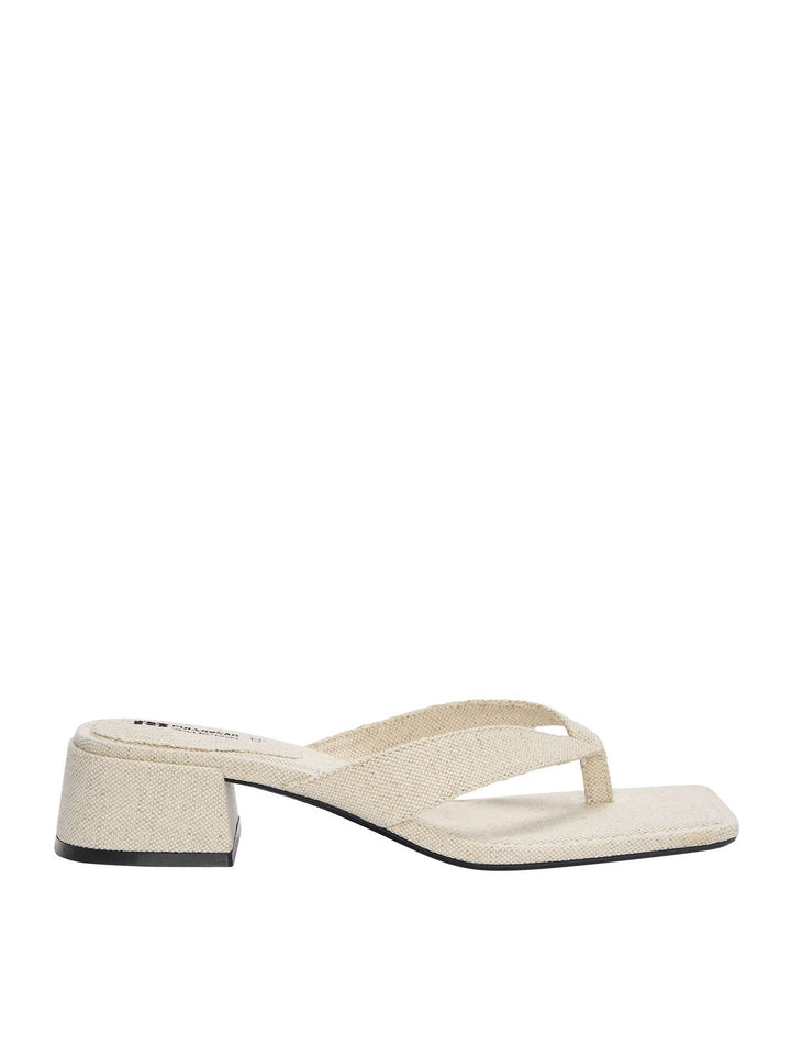Moudda PULL & BEAR - Sandales à Talon Toe Naturelles Taille 35-36 - Tunisie 2
