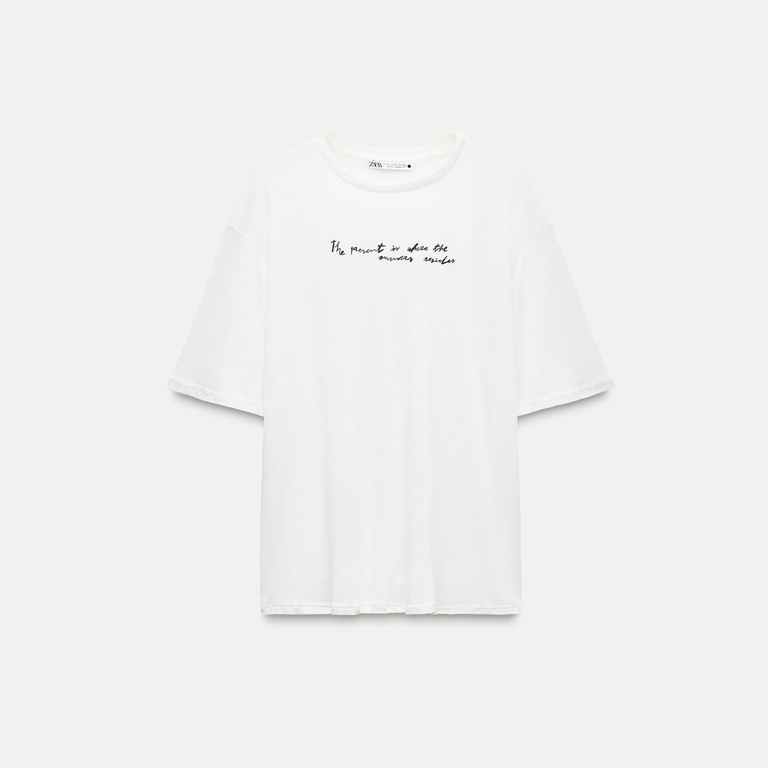 Moudda ZARA - T-shirt imprimé devant - Tunisie 2