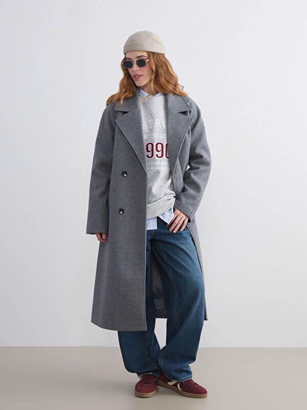 Moudda LC Waikiki - Manteau look laine pour Femme - Tunisie 1