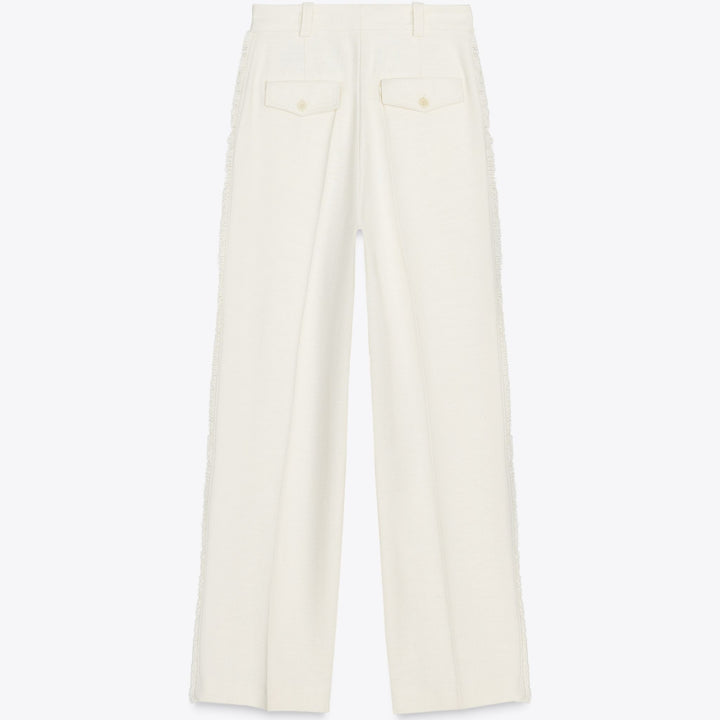 Moudda ZARA - Pantalon Droit - Bande Effilochée - Tunisie 2