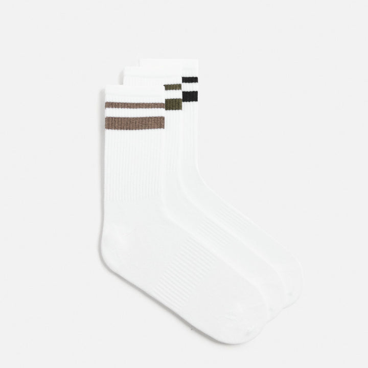 Moudda ZARA - Chaussettes Sport - Rayures Pack 3 - Tunisie 2
