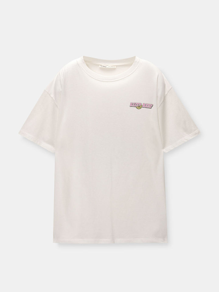 Moudda PULL & BEAR - Body Graphique Tropical Cocktail - Tunisie 5