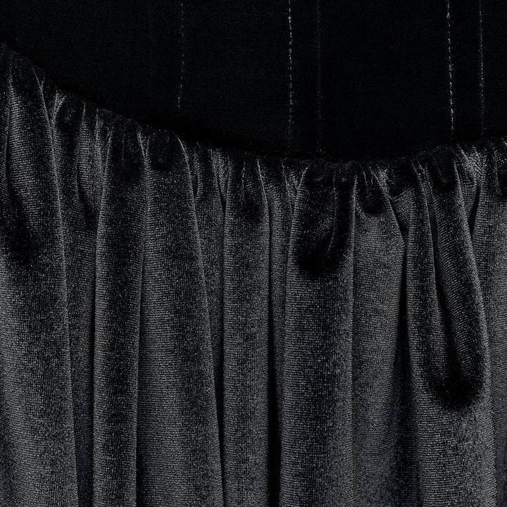 Moudda ZARA - Robe courte corset velours élastique fines bretelles cape - Tunisie 3