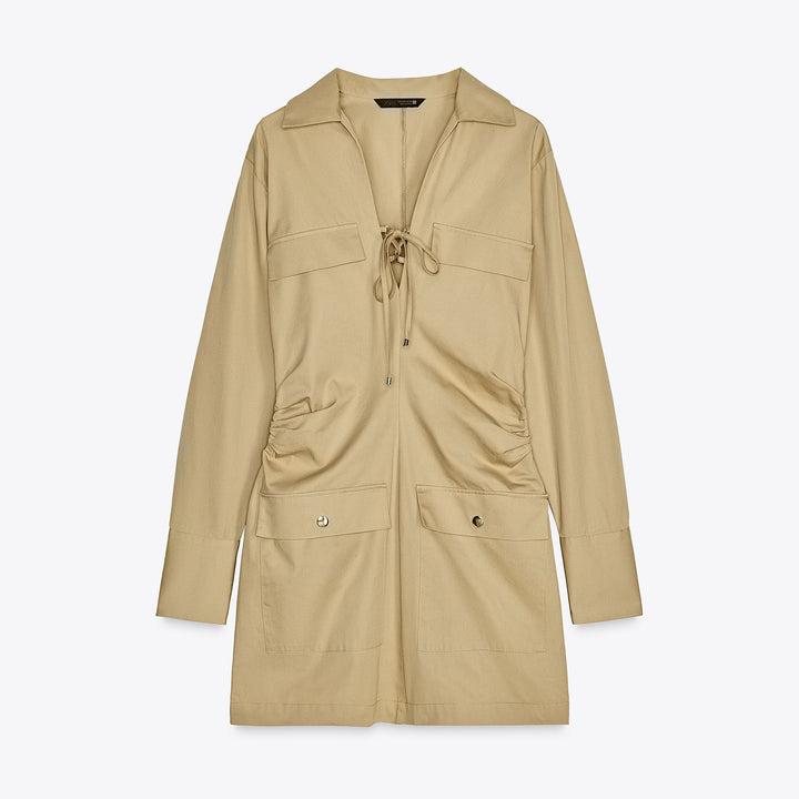 Moudda ZARA - Robe Mini Coton - Utility - Tunisie 1