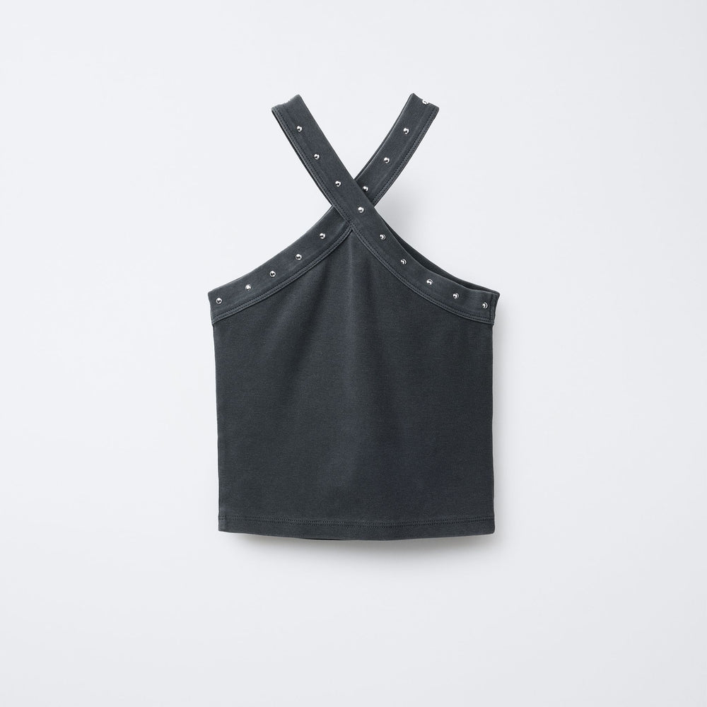Moudda ZARA - T-Shirt Halter - Lavé & Clous - Tunisie 2