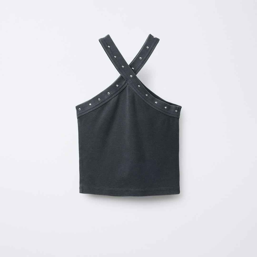 Moudda ZARA - T-Shirt Halter - Lavé & Clous - Tunisie 2
