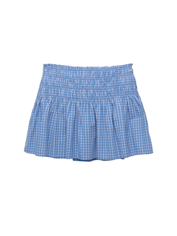 Moudda PULL & BEAR - Ensemble Jupe Pacific - Carreaux Bleu - Tunisie 1