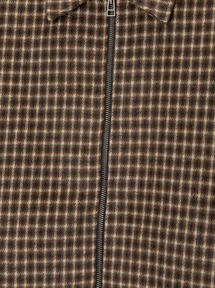 Moudda PULL & BEAR - Surchemise Manches Longues Mini Check à Fermeture - Tunisie 2