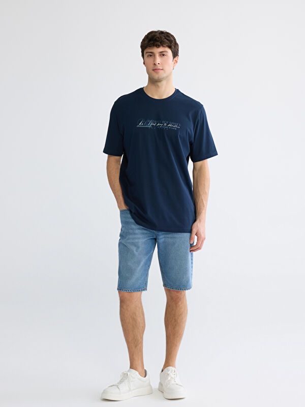 Moudda LC Waikiki - T-shirt imprimé manches courtes en jersey pour Homme - Tunisie 2