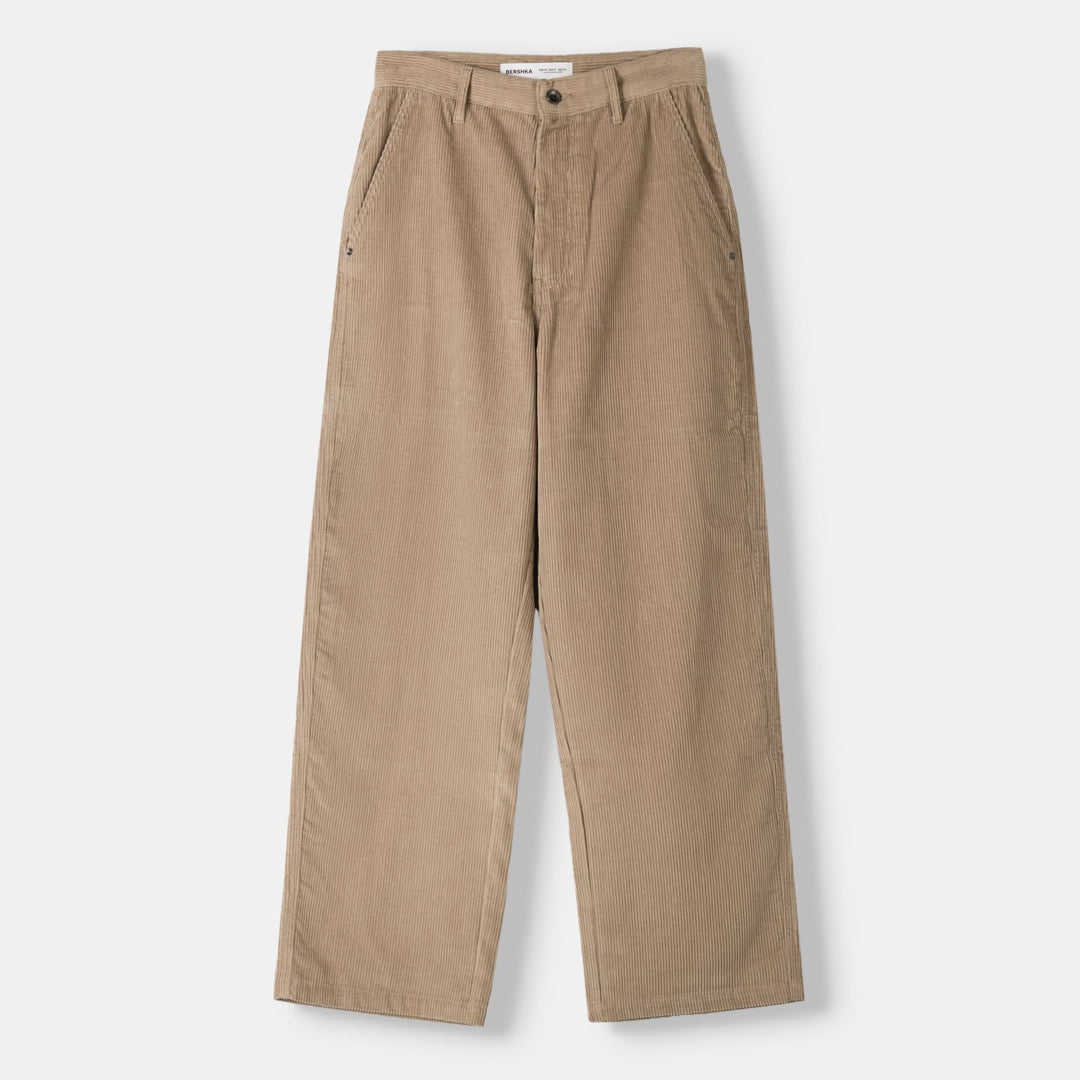 Moudda BERSHKA - Pantalon Baggy en Velours Côtelé - Tunisie 1
