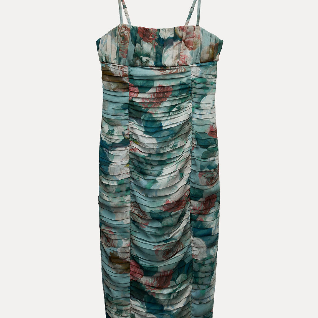 Moudda ZARA - Robe mi-longue détails corset transparences - Tunisie 1