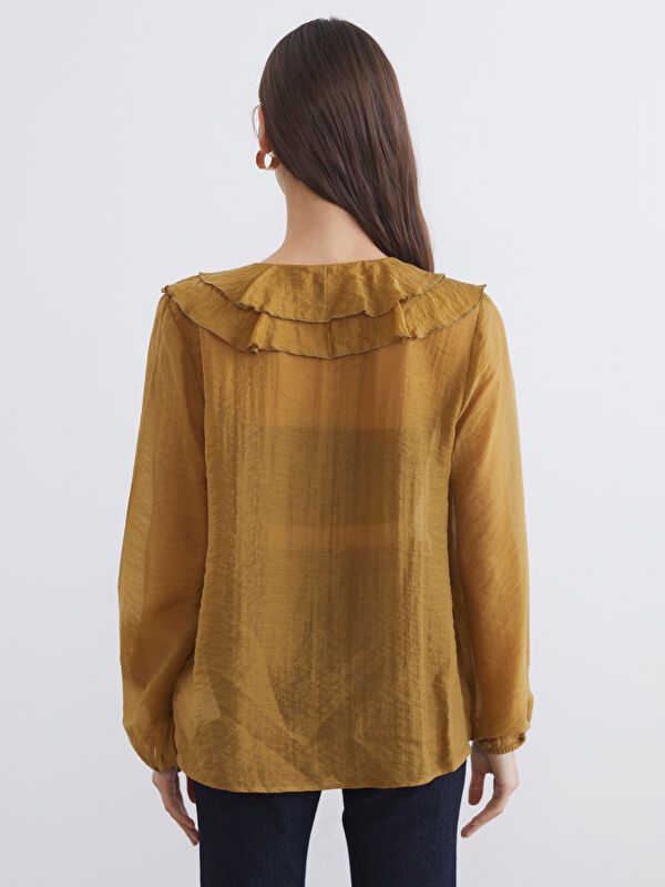 Moudda LC Waikiki - Chemisier (blouse) manches longues en tissu - Tunisie 4