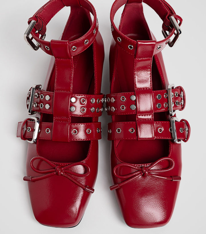 Moudda STRADIVARIUS - Ballerines Multi-Brides avec Boucles - Tunisie 4