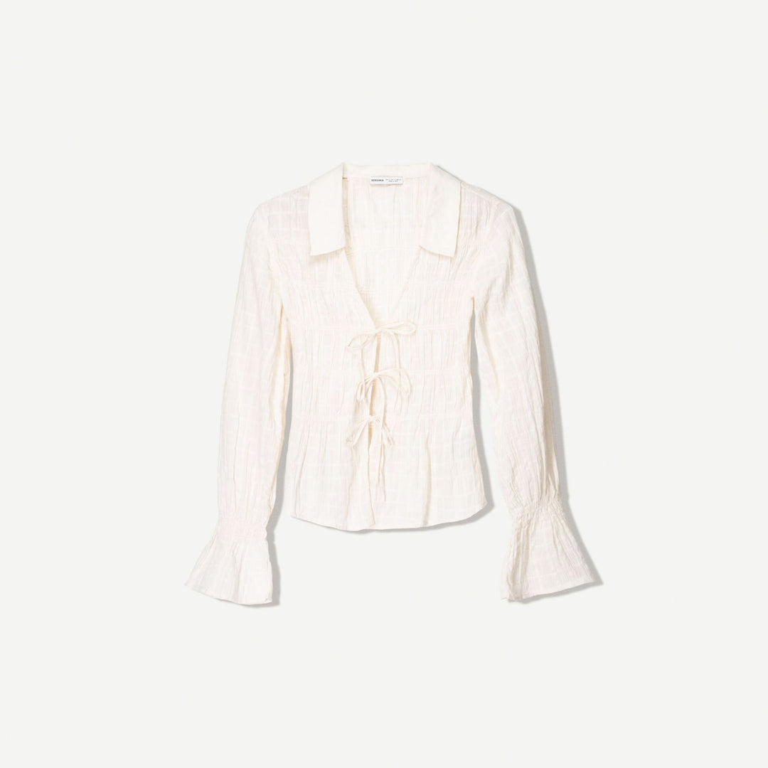 Moudda BERSHKA - Chemise Rustique - Fronces - Tunisie 1