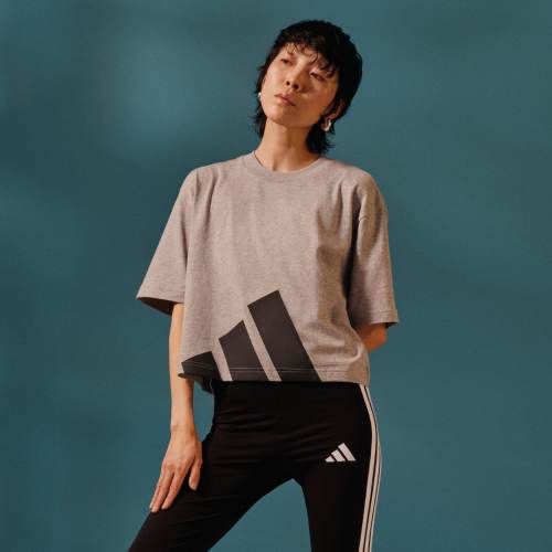 Moudda Adidas - T-shirt boyfriend logo oversize Essentials - Tunisie 4