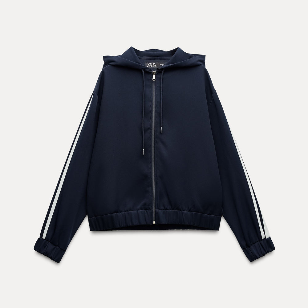 Moudda ZARA - Set veste bomber jogging à capuche bande latérale - Tunisie 2