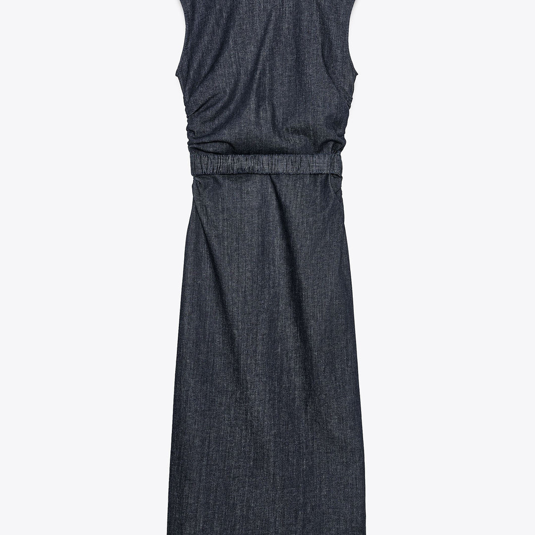 Moudda ZARA - Robe Midi Denim - Boutons & Ceinture Boucle - Tunisie 2
