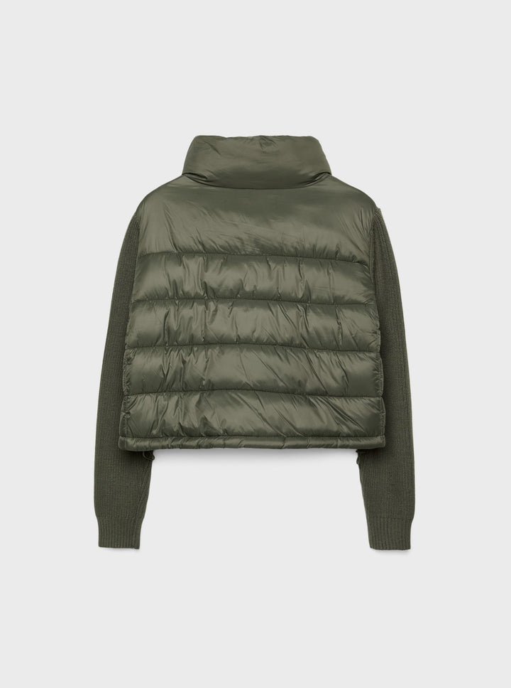 Moudda STRADIVARIUS - Veste Matelassée à Manches en Tricot - Tunisie 1
