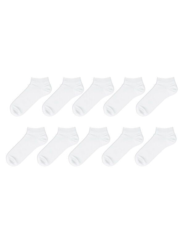 Moudda LC Waikiki - Chaussettes pour sneakers Femme Blanc optique - Tunisie 2