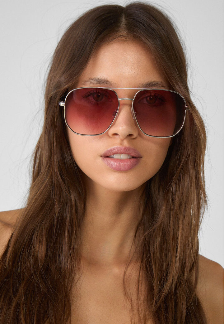 Moudda STRADIVARIUS - Lunettes de Soleil Métal Couleur - Tunisie 3