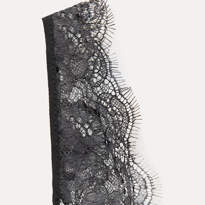 Moudda ZARA - Robe mi-longue de soie satinée détail dentelle - Tunisie 5