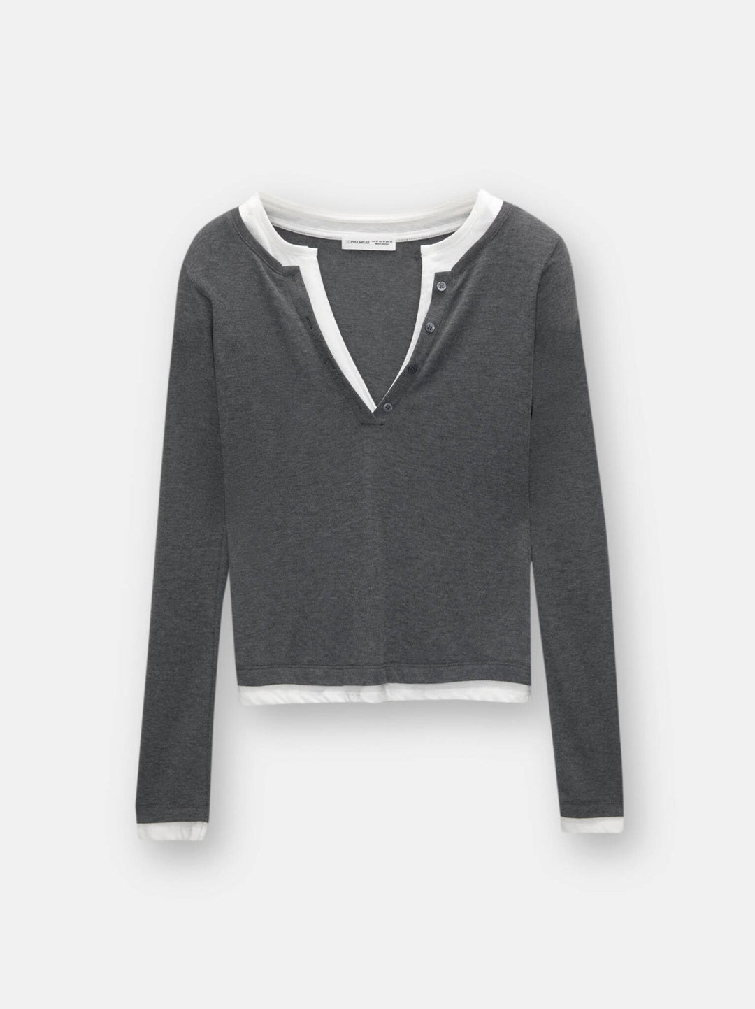 Moudda PULL & BEAR - T-Shirt Manches Longues - Double Tissu - Tunisie 3