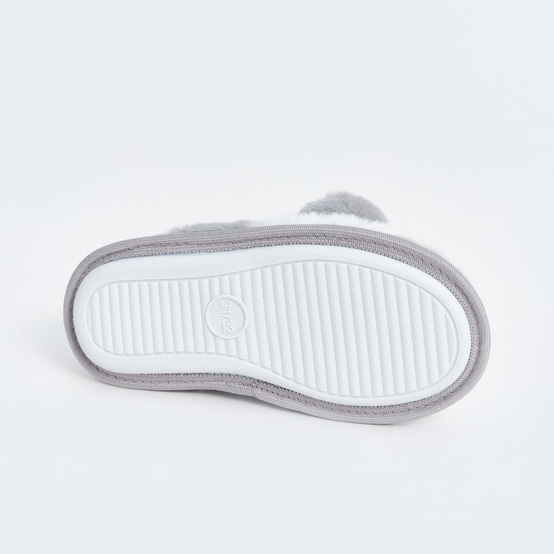 Moudda LC Waikiki - Pantoufles maison Fille Gris - Tunisie 4