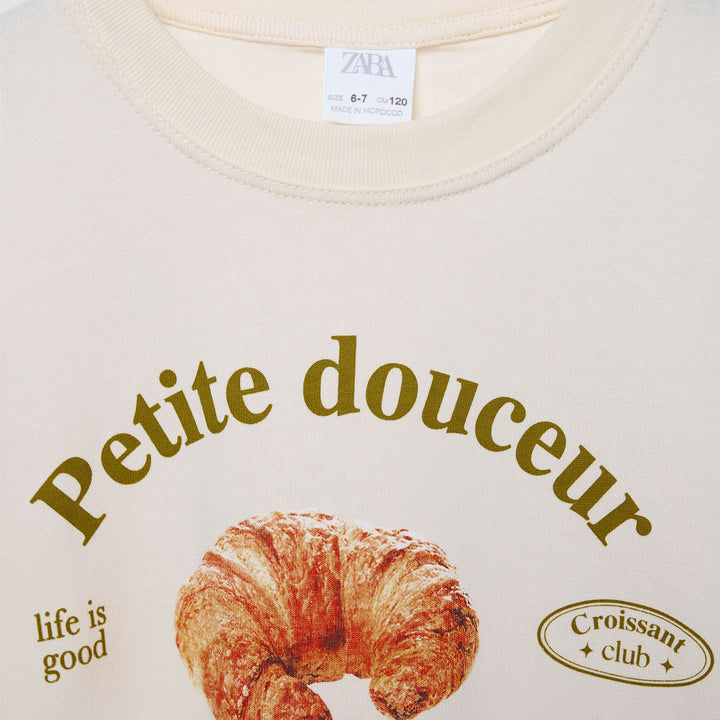 Moudda ZARA - T-shirt imprimé petit-déjeuner - Tunisie 3