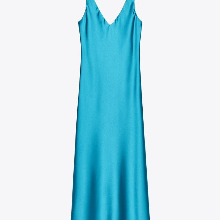 Moudda ZARA - Robe Midi Satin - Bretelles - Tunisie 1