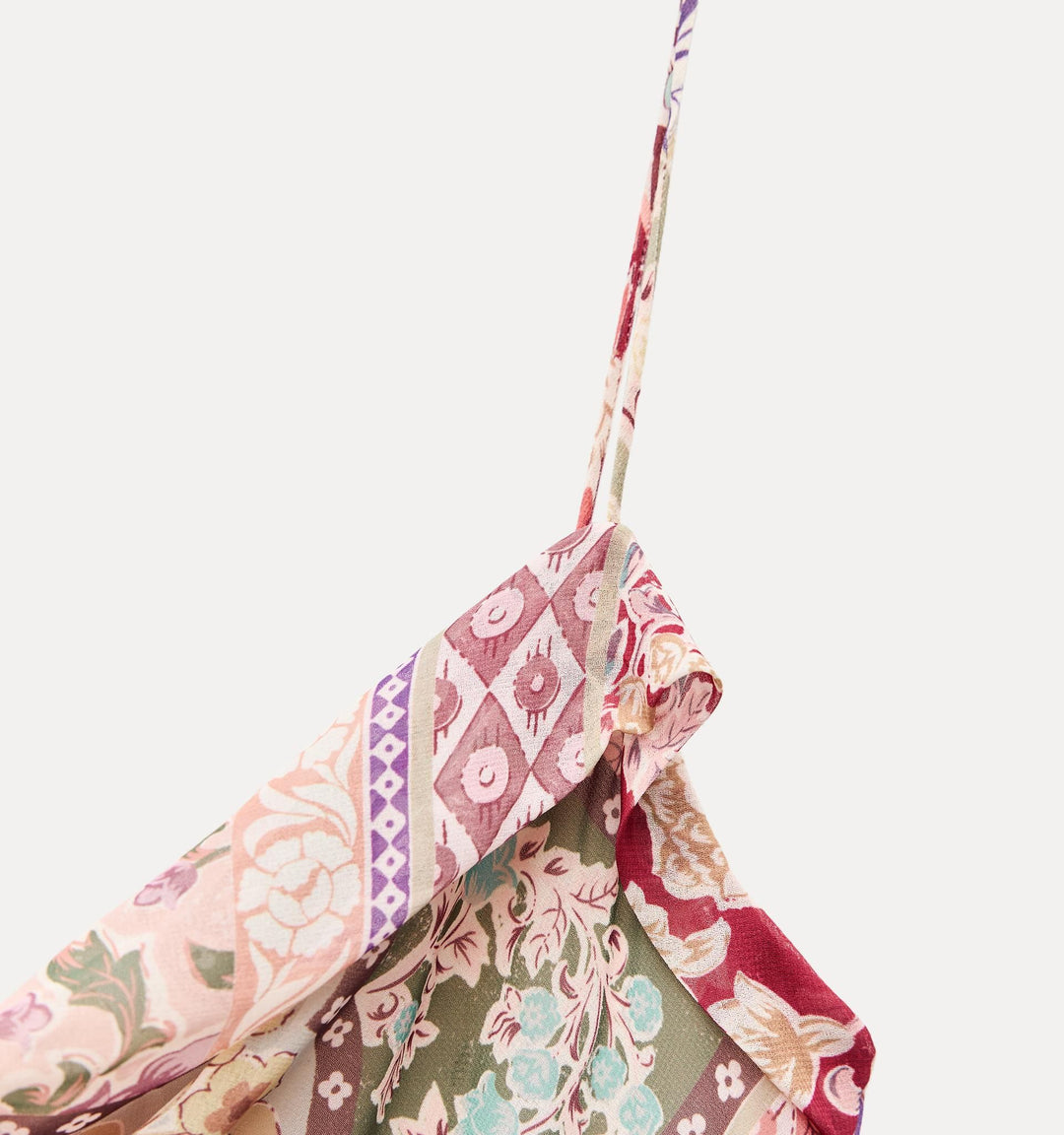 Moudda ZARA - Robe de lingerie mi-longue, imprimé patchwork - Tunisie 1