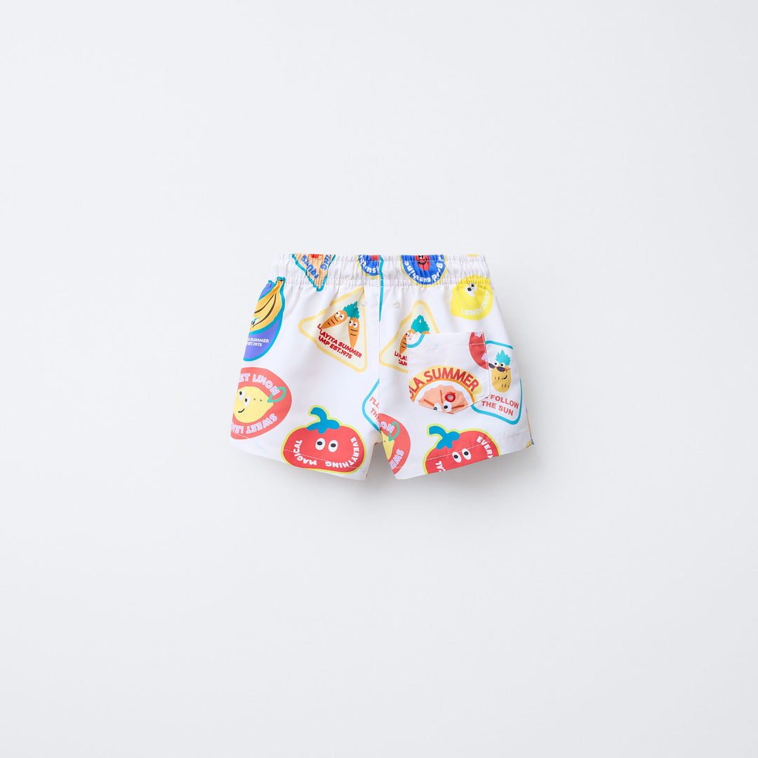 Moudda ZARA - Maillot Enfant - AOP Patchs Fruits - Tunisie 2
