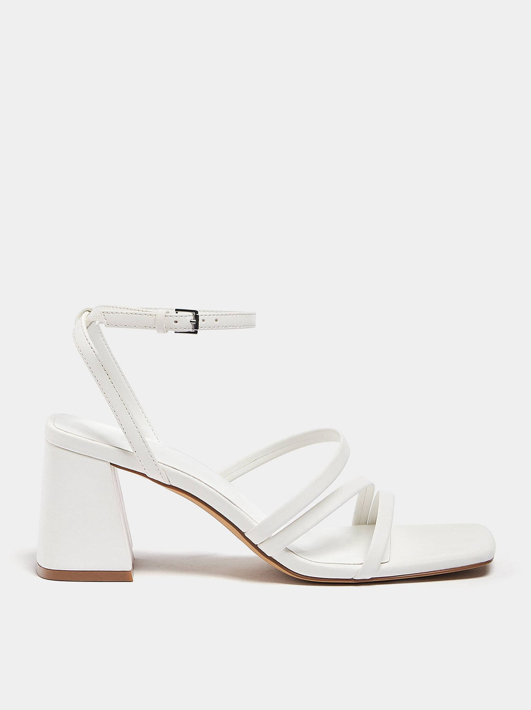 Moudda PULL & BEAR - Sandales à Talon à Brides Croisées Basiques - Tunisie 2