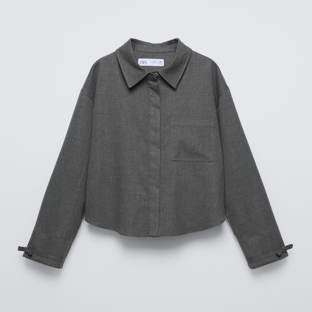 Moudda ZARA - Chemise fille petits nœuds manches courtes - Tunisie 2