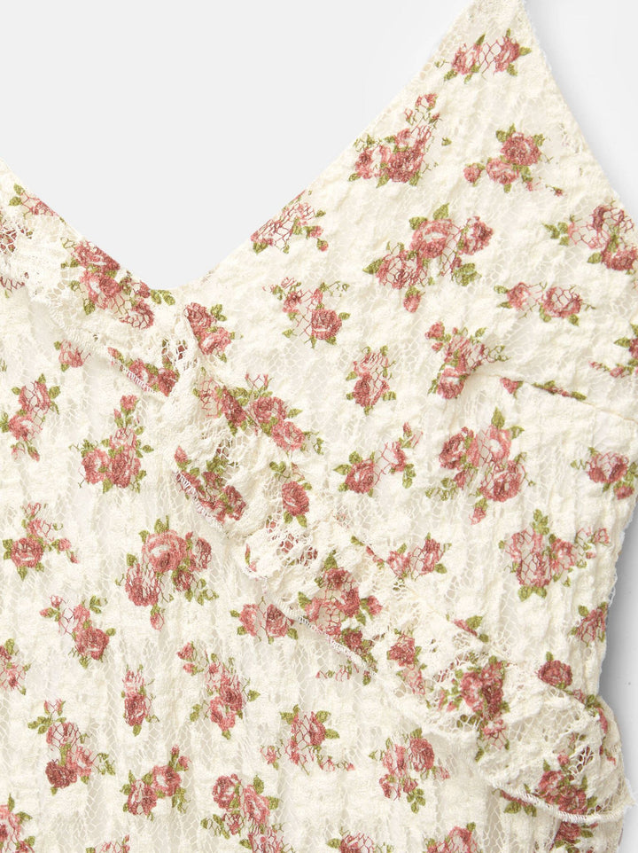 Moudda PULL & BEAR - Robe - Volants & Dentelle Fleur - Tunisie 4