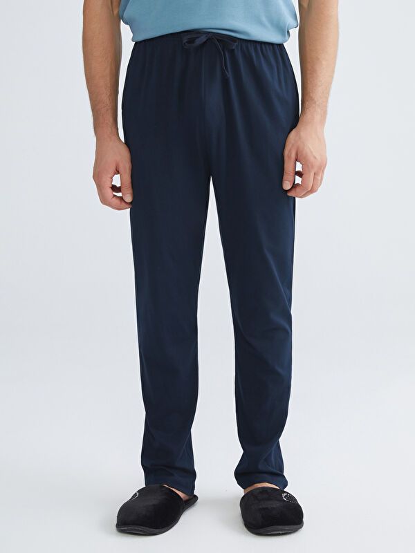 Moudda LC Waikiki - Bas pyjama jersey long Homme Marine - Tunisie 2